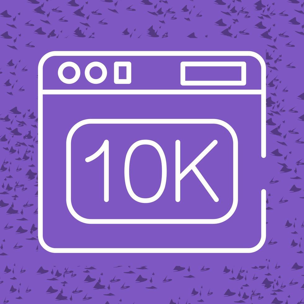 10k Vector Icon