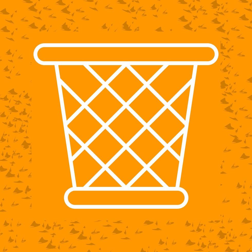 Paper Bin Vector Icon