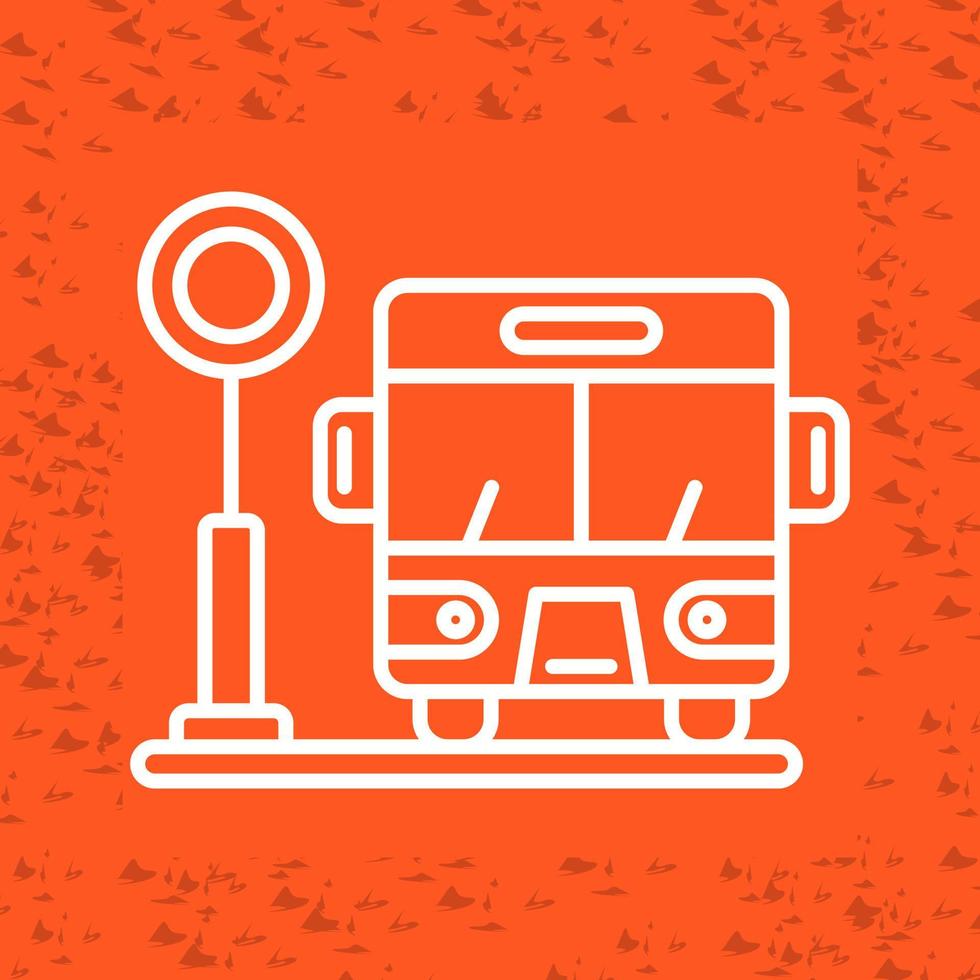 Bus Stop Vector Icon