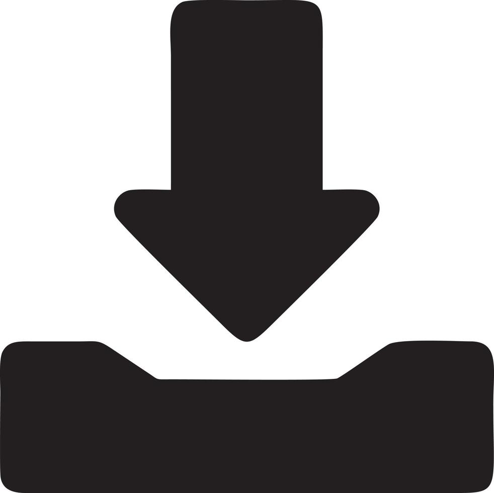Download icon symbol image vector. Illustration of the down load design. EPS 10 vector