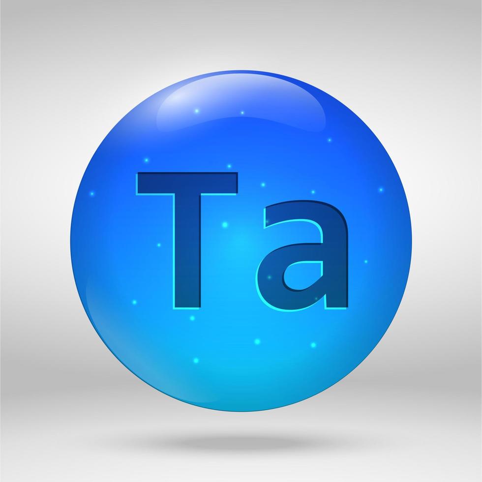 element of the periodic table vector