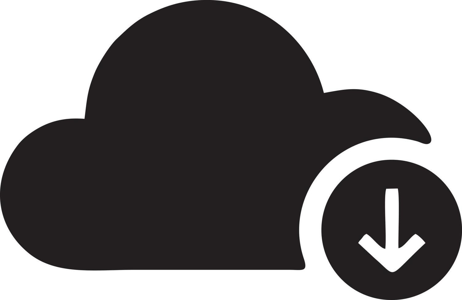 Download icon symbol image vector. Illustration of the down load design. EPS 10 vector