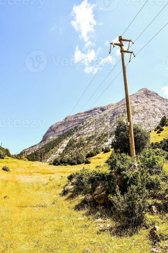 Scenic rural landscape photo