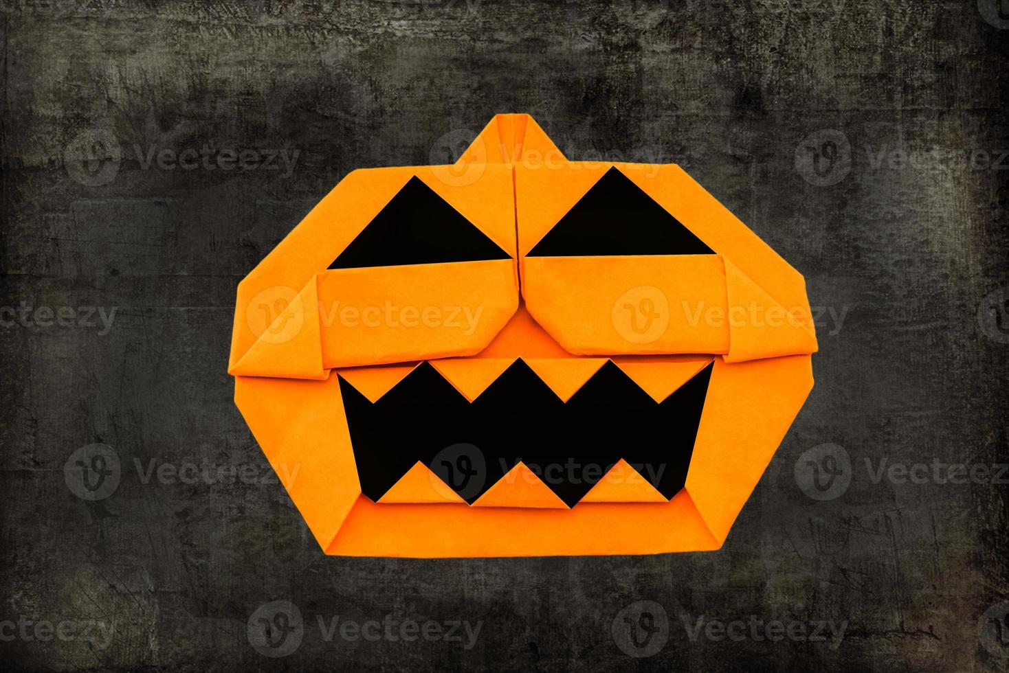 Halloween Pumpkin as a Paper photo