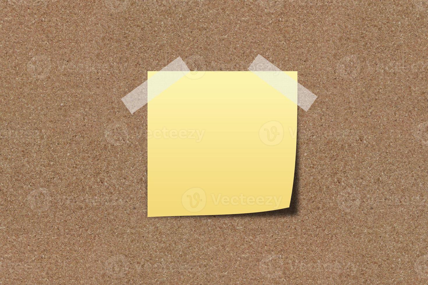 Note paper on sand board photo