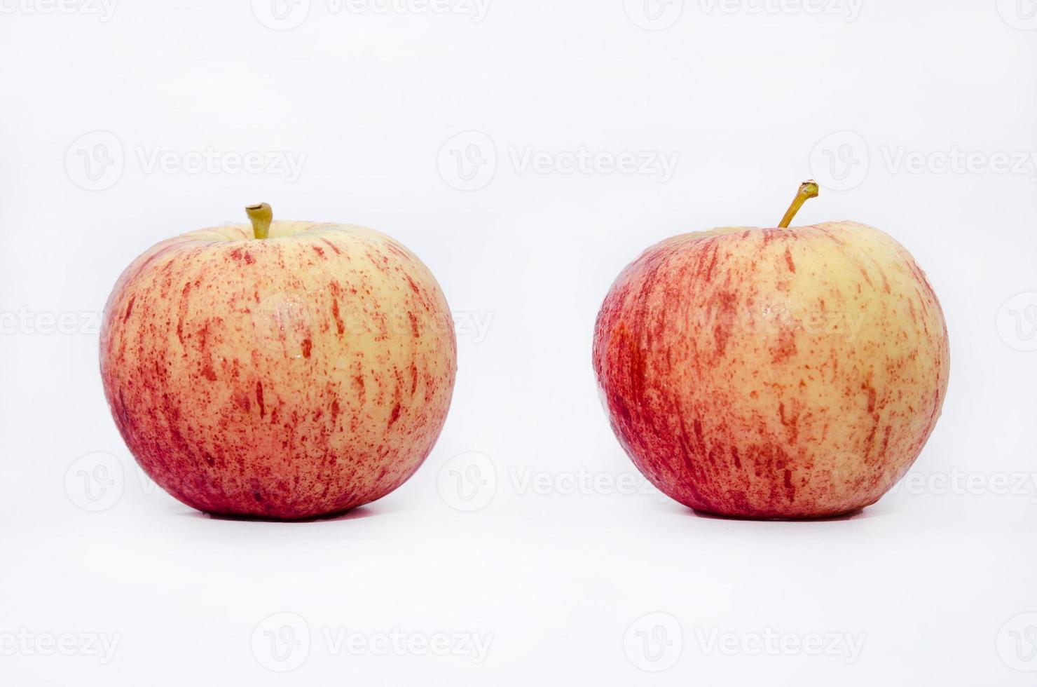 Sweet red apples photo