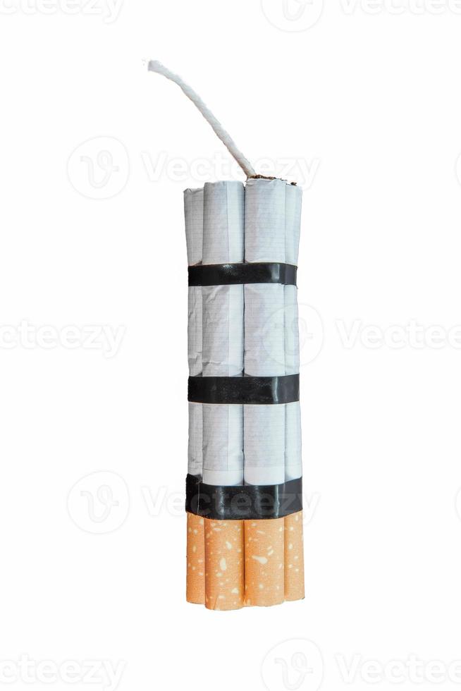 Cigarette as dangerous Dynamite photo