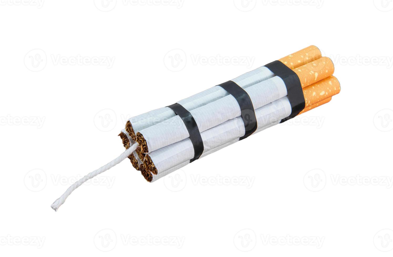 Cigarette as dangerous Dynamite photo