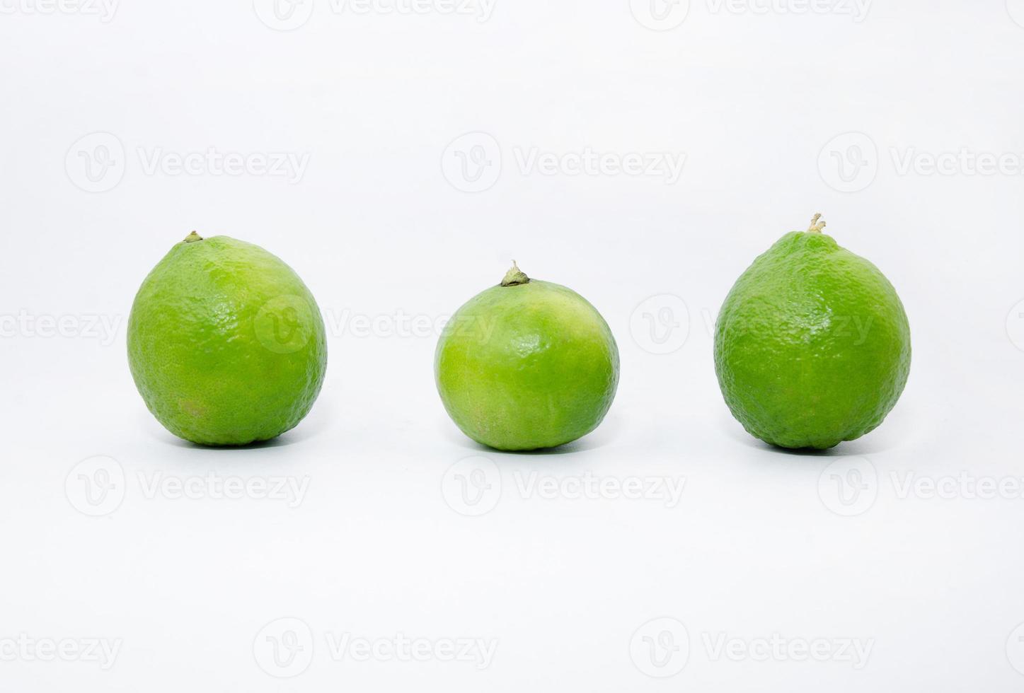 good Limes on white BG photo