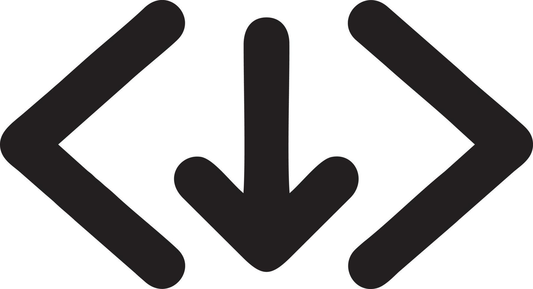 Download icon symbol image vector. Illustration of the down load design. EPS 10 vector