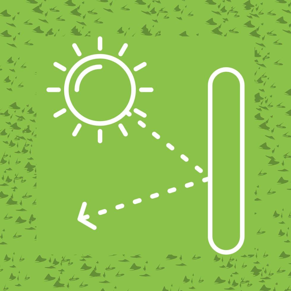 Specular Reflection Vector Icon