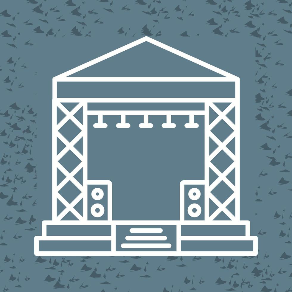 Stage Vector Icon