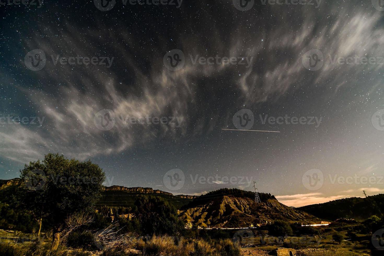 Scenic rural landscape photo