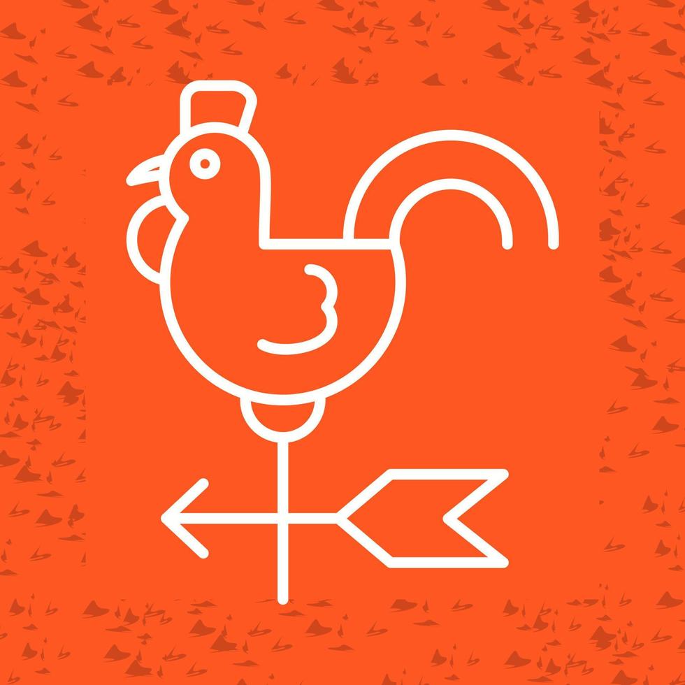 Wind Vane Vector Icon