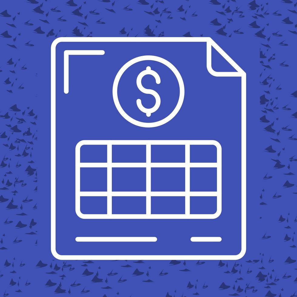 Invoice Vector Icon