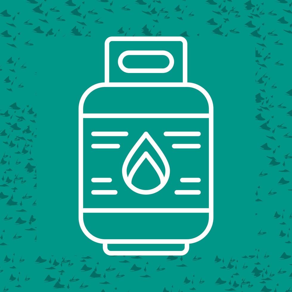 icono de vector de botella de gas