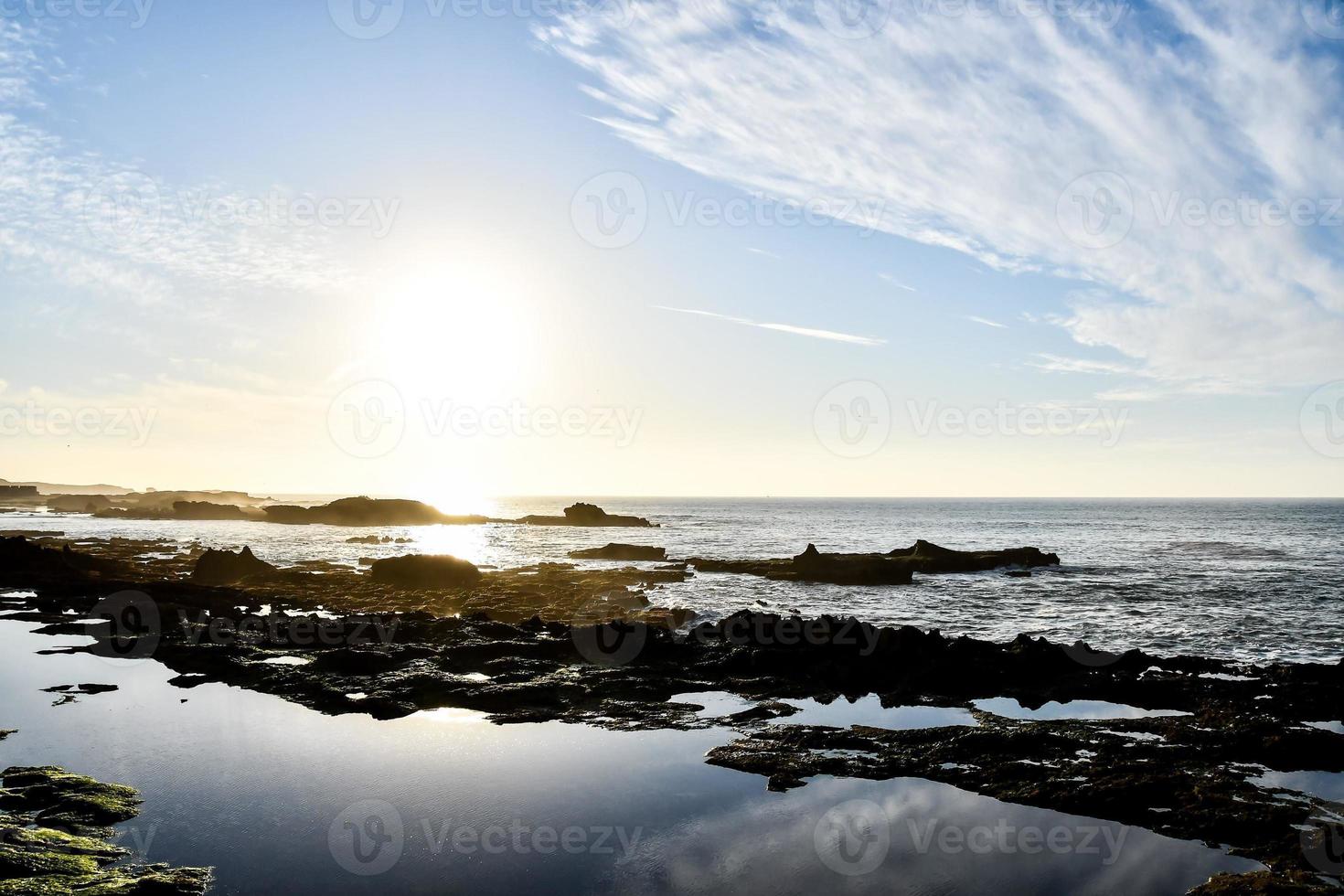 Scenic coastal view photo