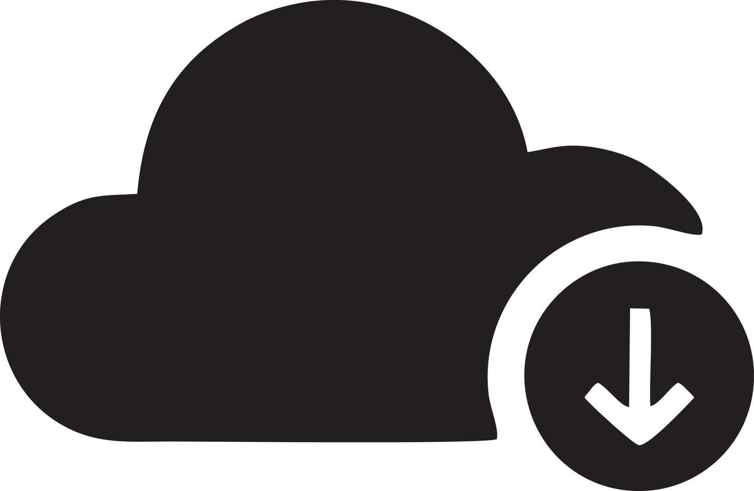 Download icon symbol image vector. Illustration of the down load design. EPS 10 vector