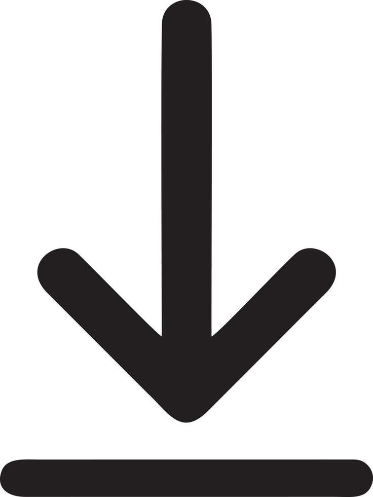 Download icon symbol image vector. Illustration of the down load design. EPS 10 vector