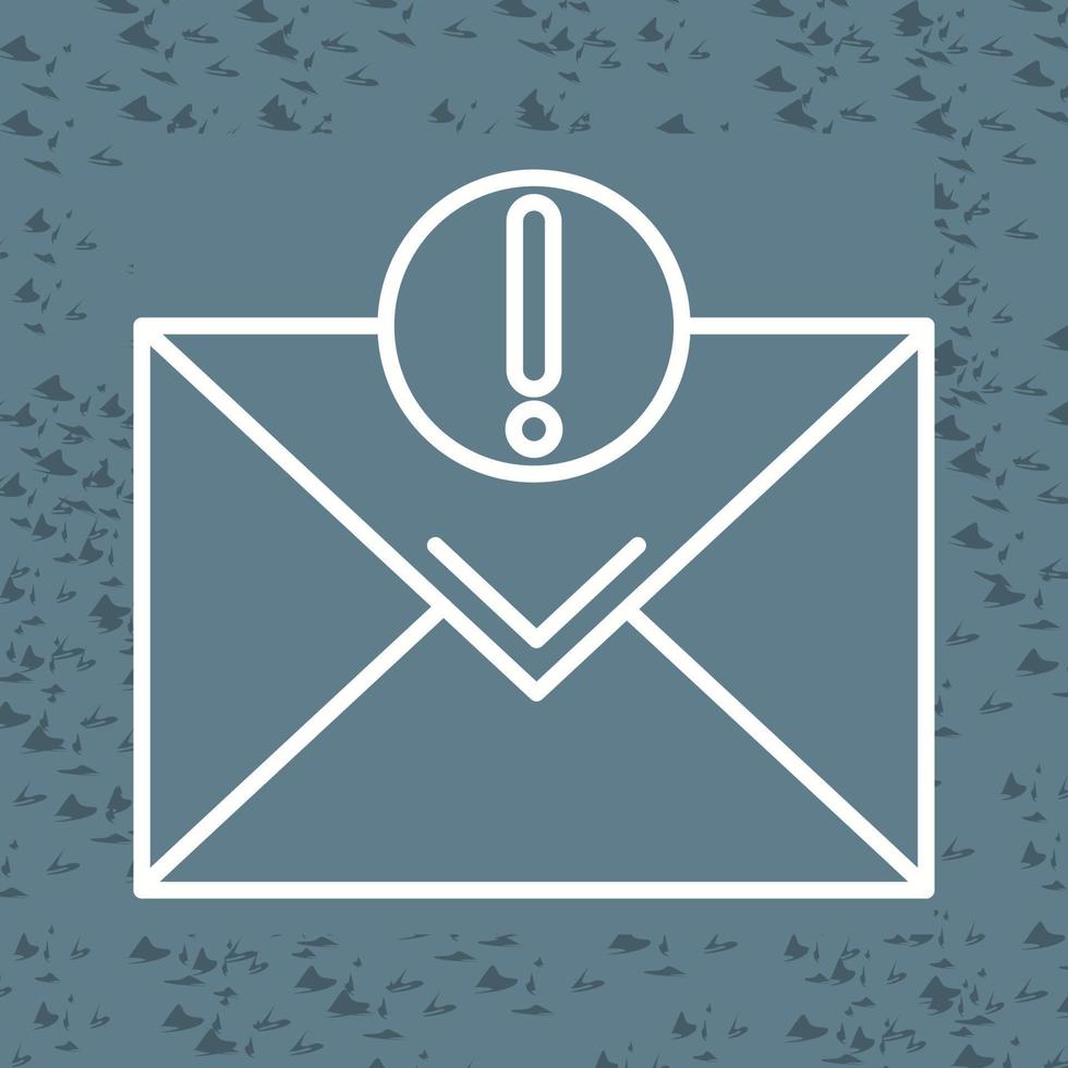 Urgent Mail Vector Icon