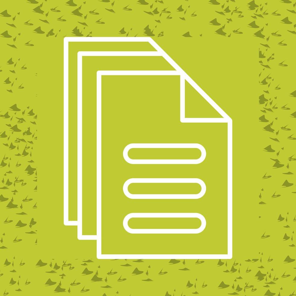 Document Vector Icon