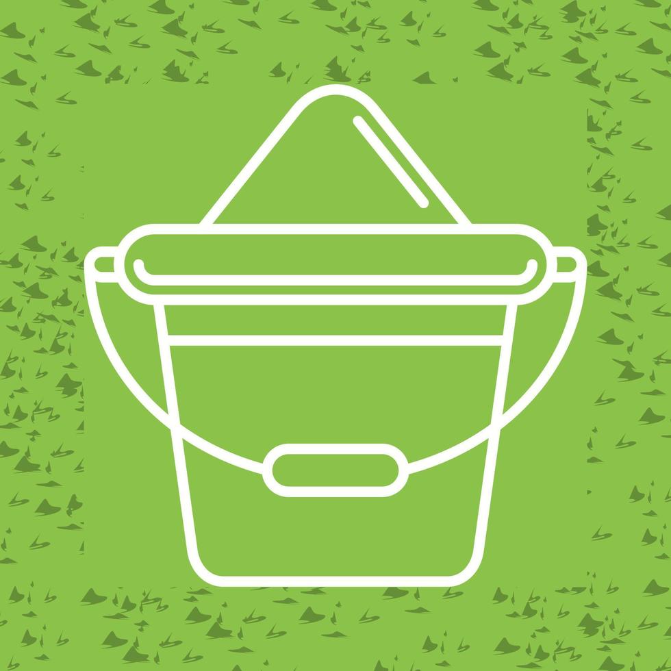 Sand Bucket Vector Icon