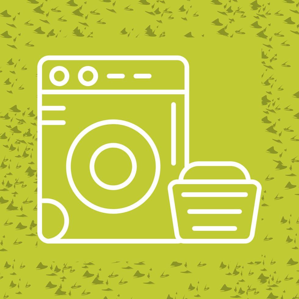 Washing Machine Vector Icon
