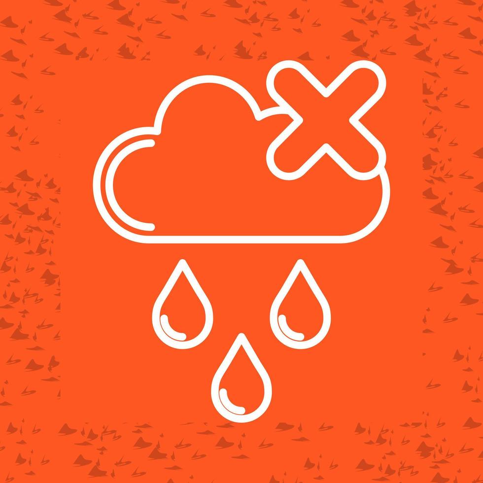 No Rain Vector Icon