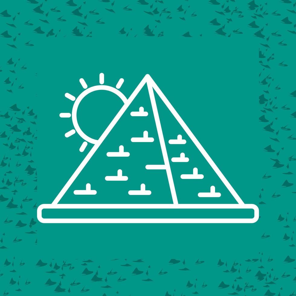 Pyramid Vector Icon