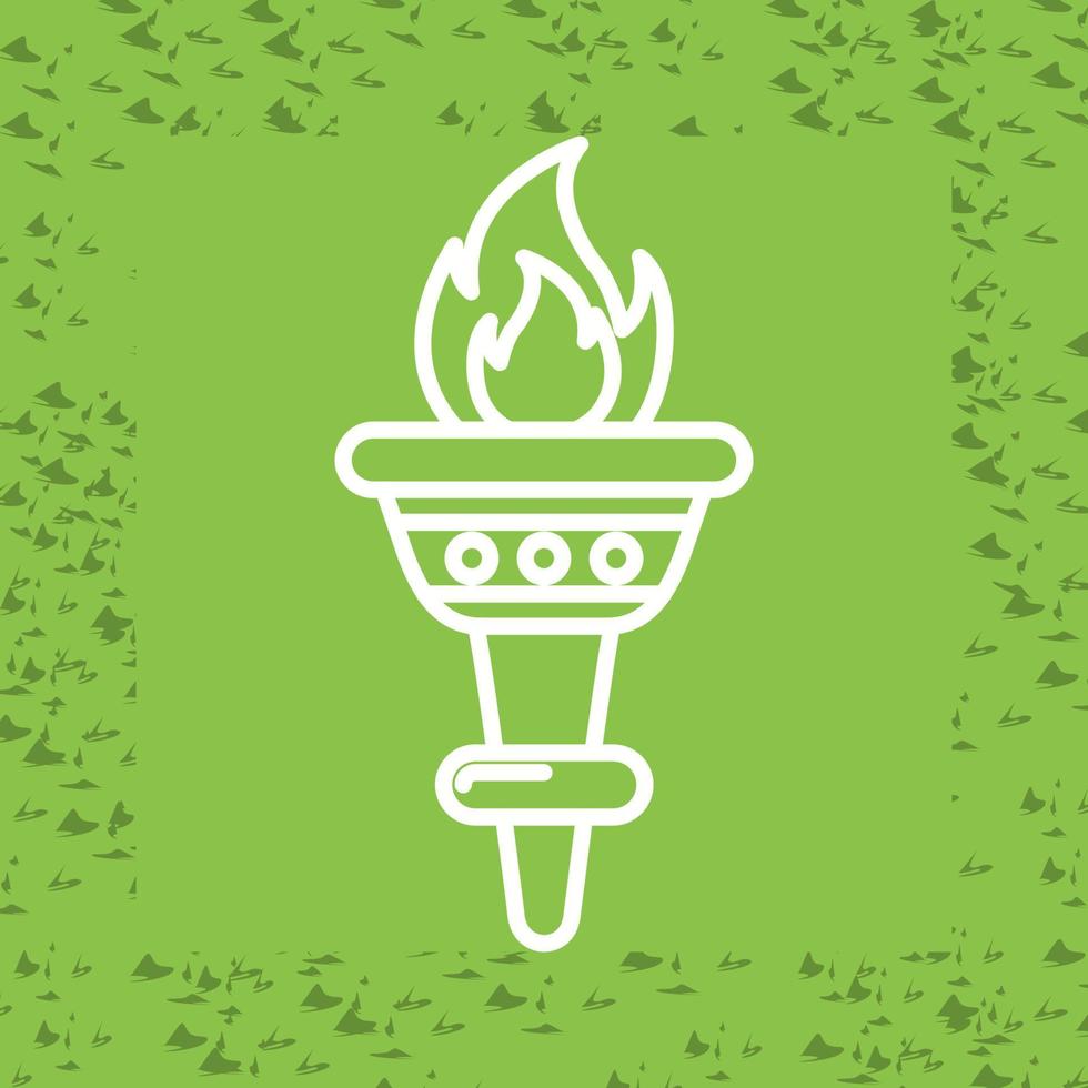Torch Vector Icon