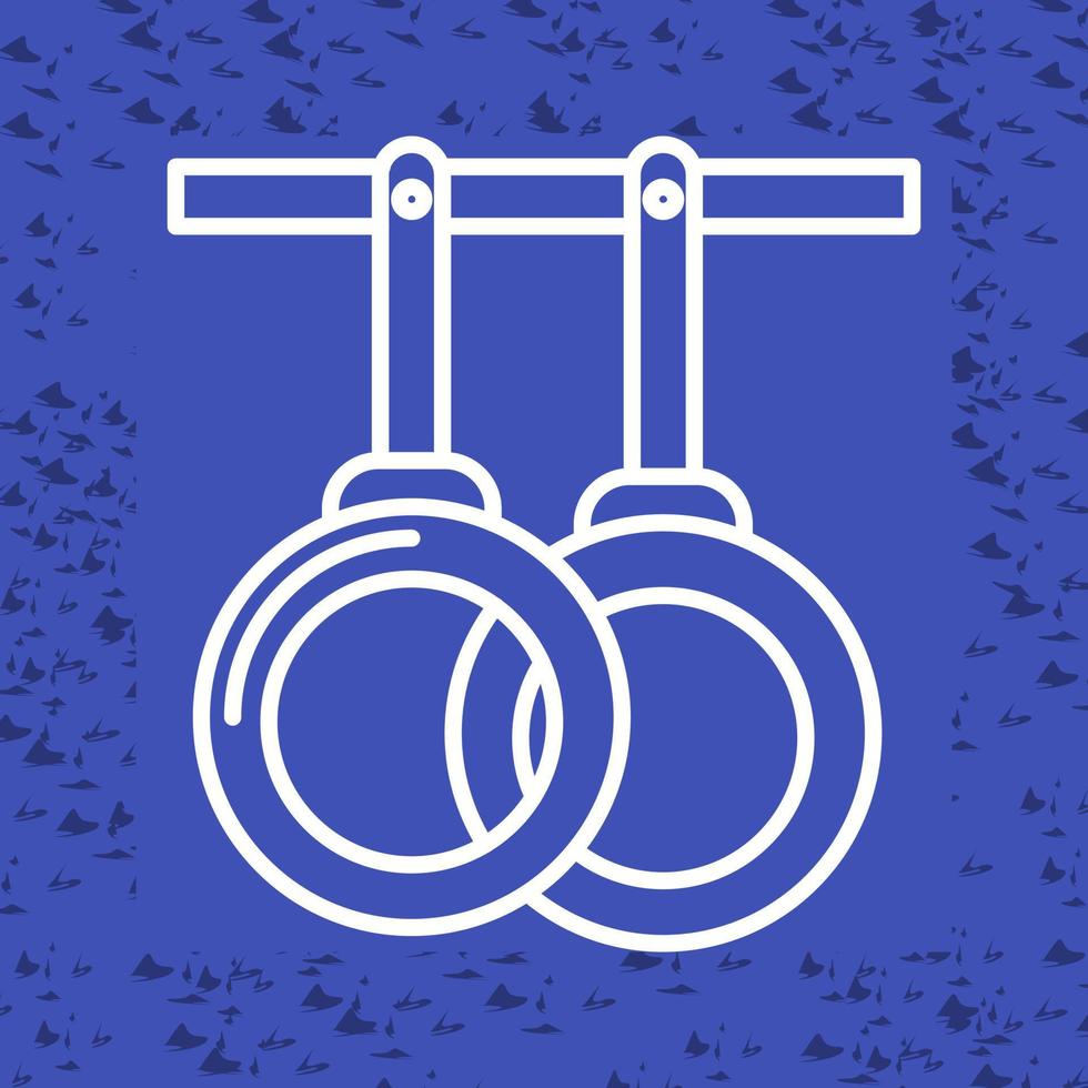 Gym Rings Vector Icon