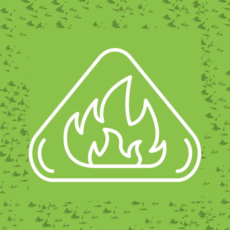 Fire Danger Vector Icon