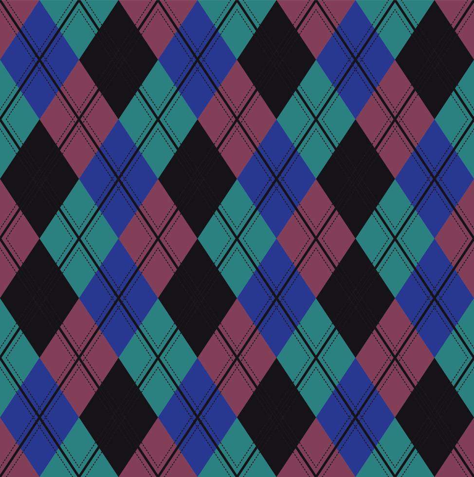 Argyle Pattern vector,geometric, background,Classic Knitted,plaid vector