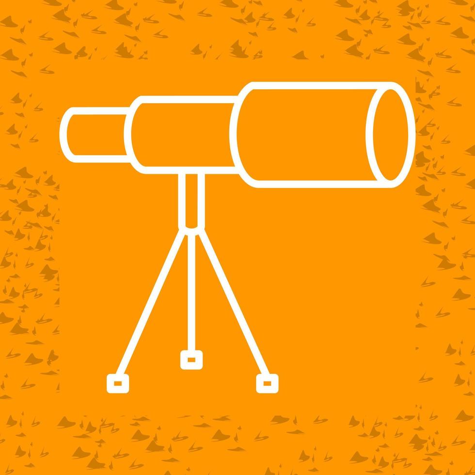 Telescope on Stand Vector Icon