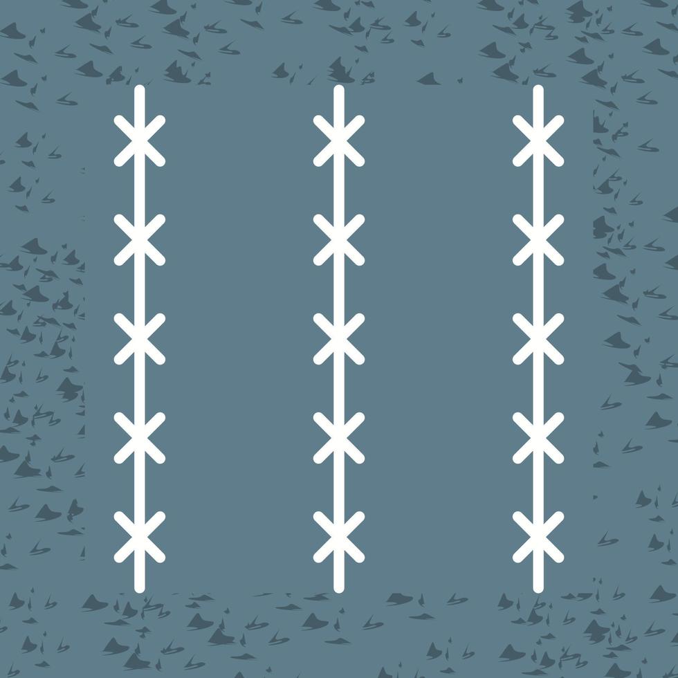 Pointed Wire Vector Icon
