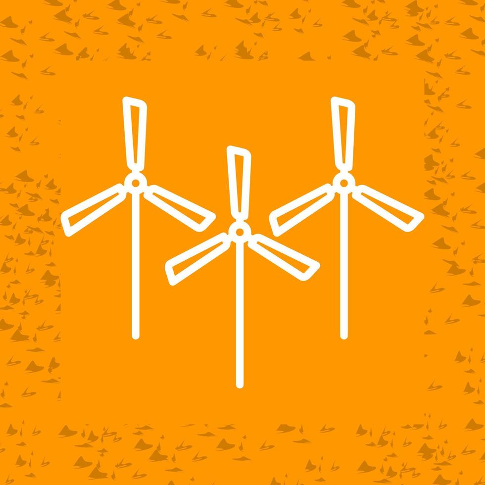 Multiple Windmills Vector Icon