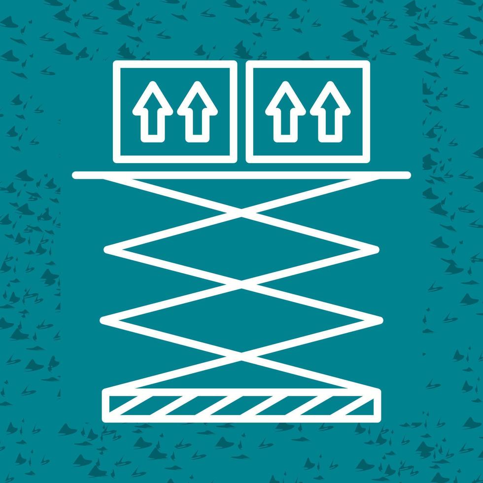 Lift Box Vector Icon
