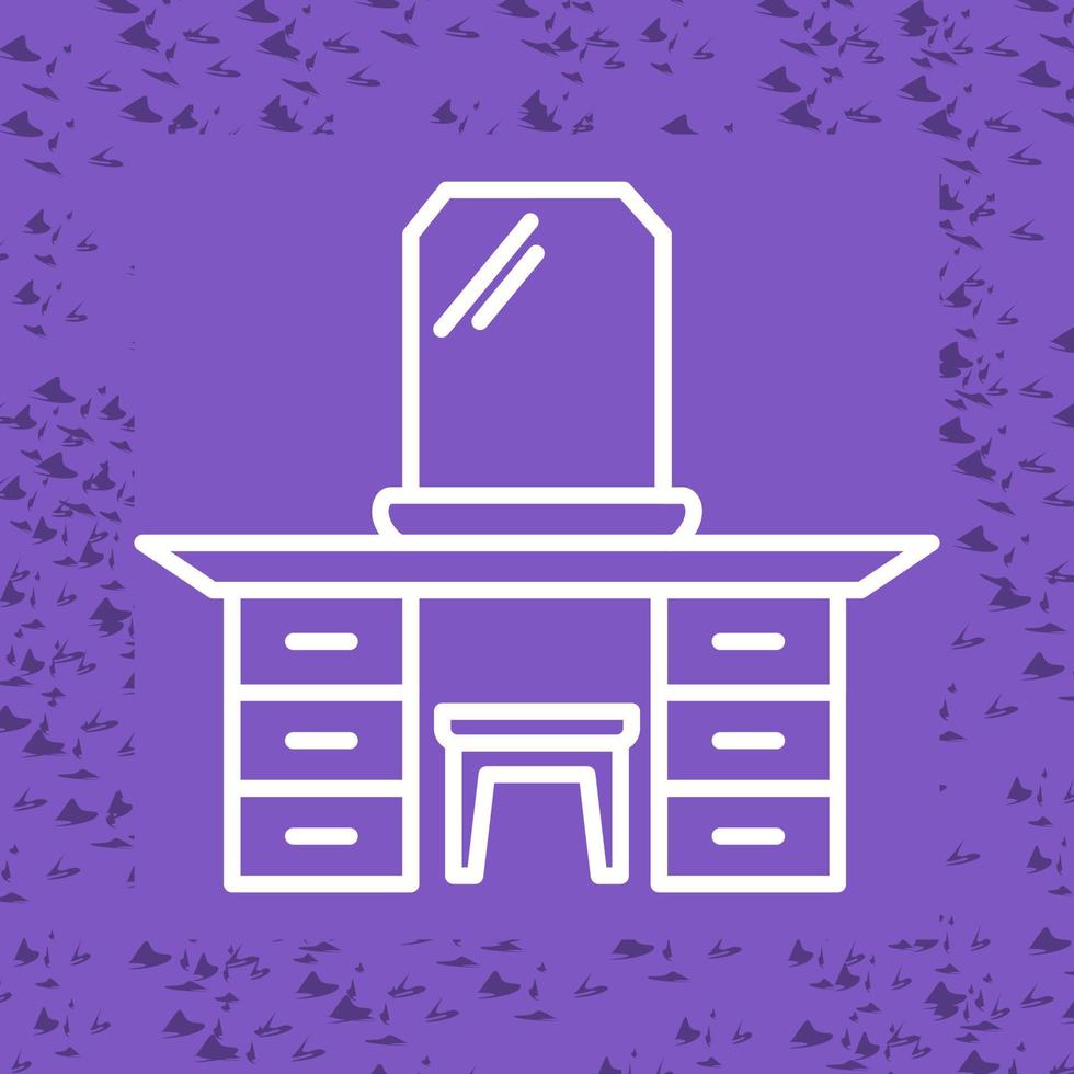 Dressing Table Vector Icon
