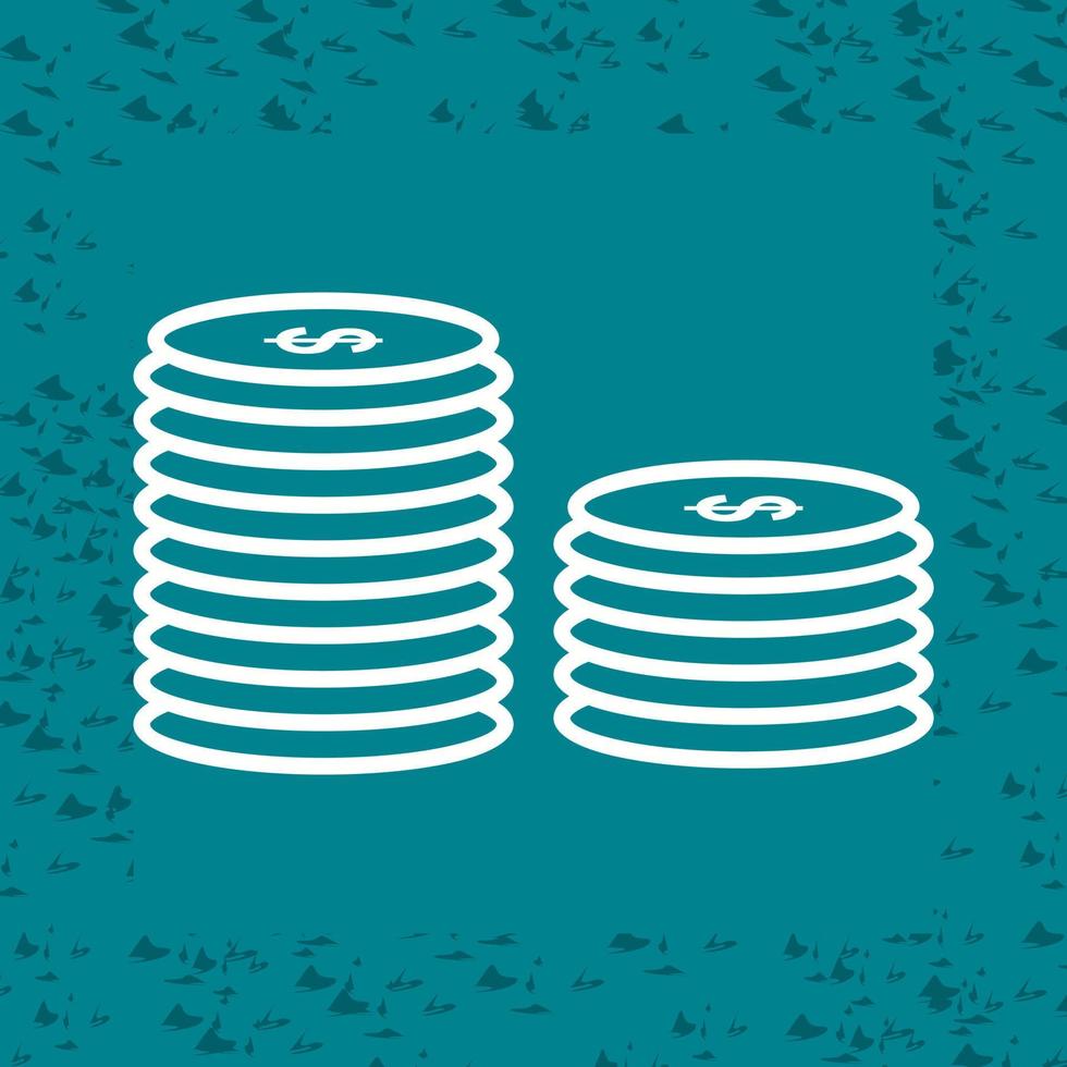 Stack of Coins Vector Icon