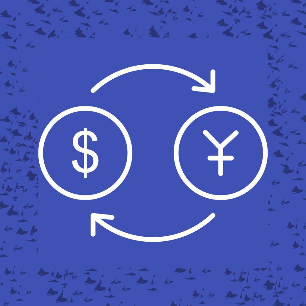 Dollar to Yen Vector Icon
