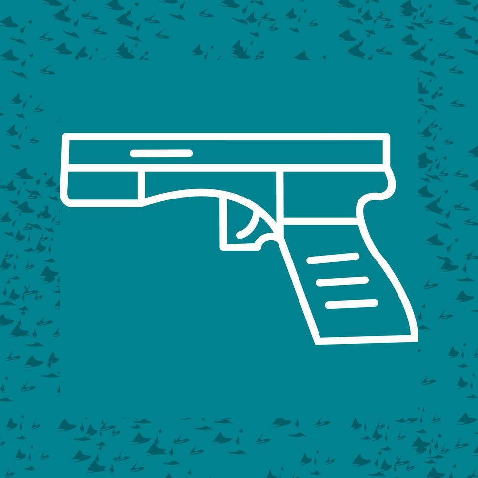 icono de vector de pistola