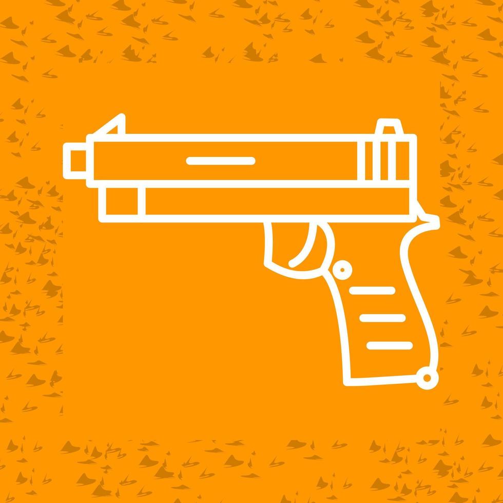 icono de vector de pistola