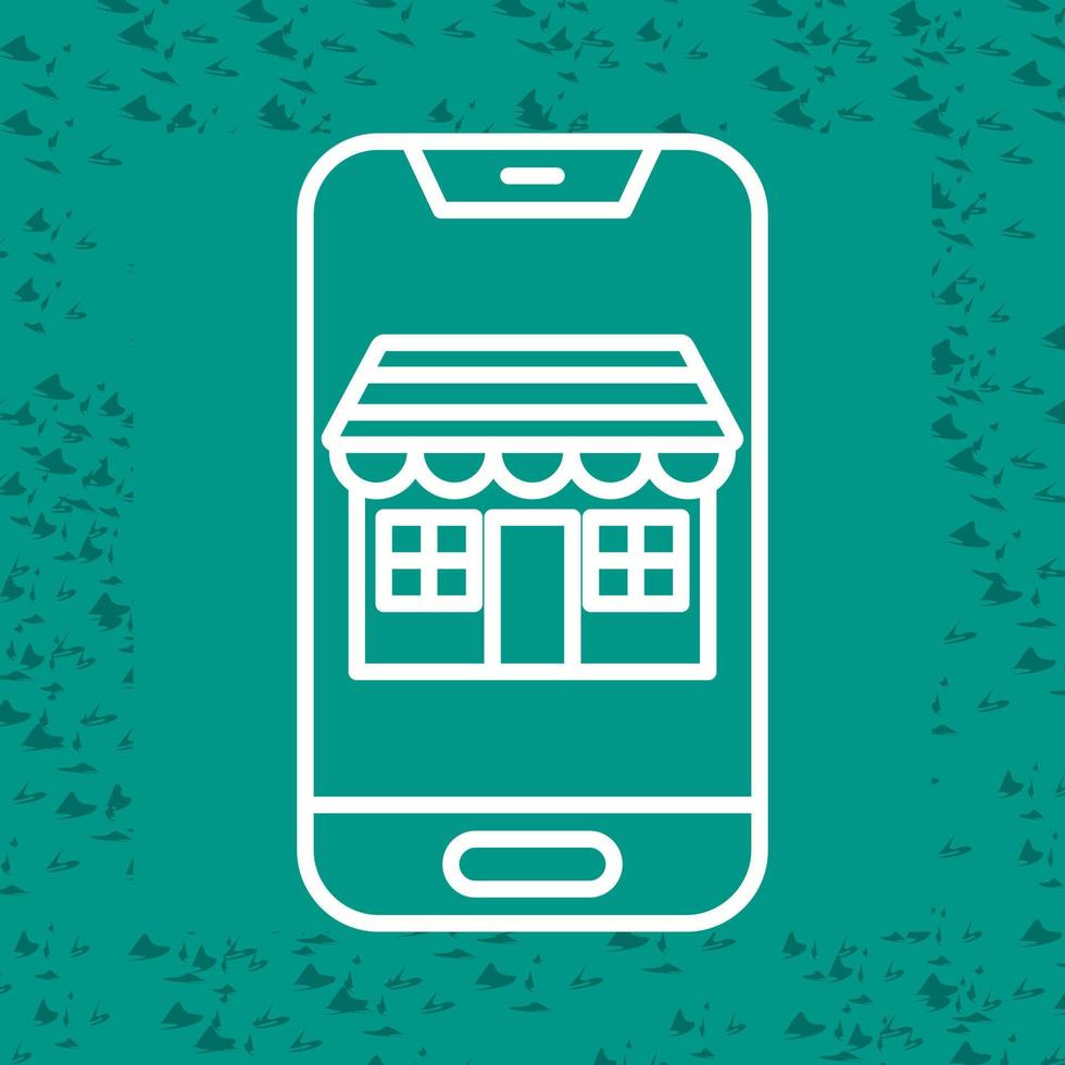 Mobile Store Vector Icon