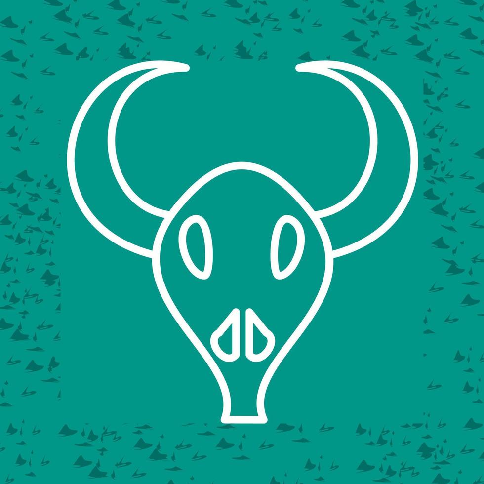 Bull Horns Vector Icon