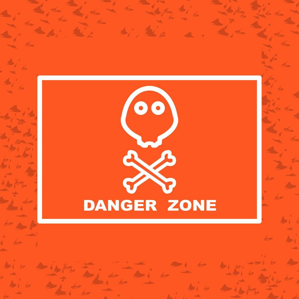 Danger Zone Vector Icon