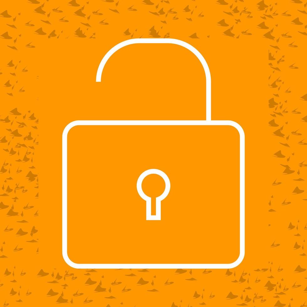 Open Lock Vector Icon