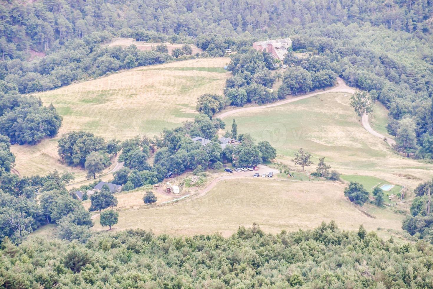 Scenic rural landscape photo