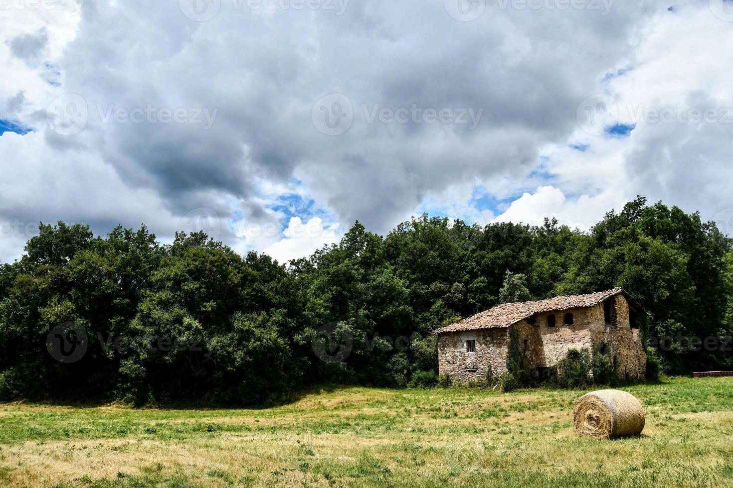 Scenic rural landscape photo