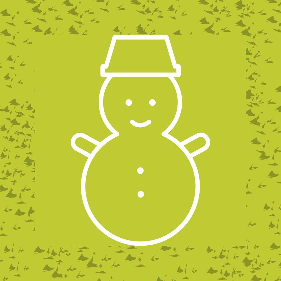 Snowman Vector Icon