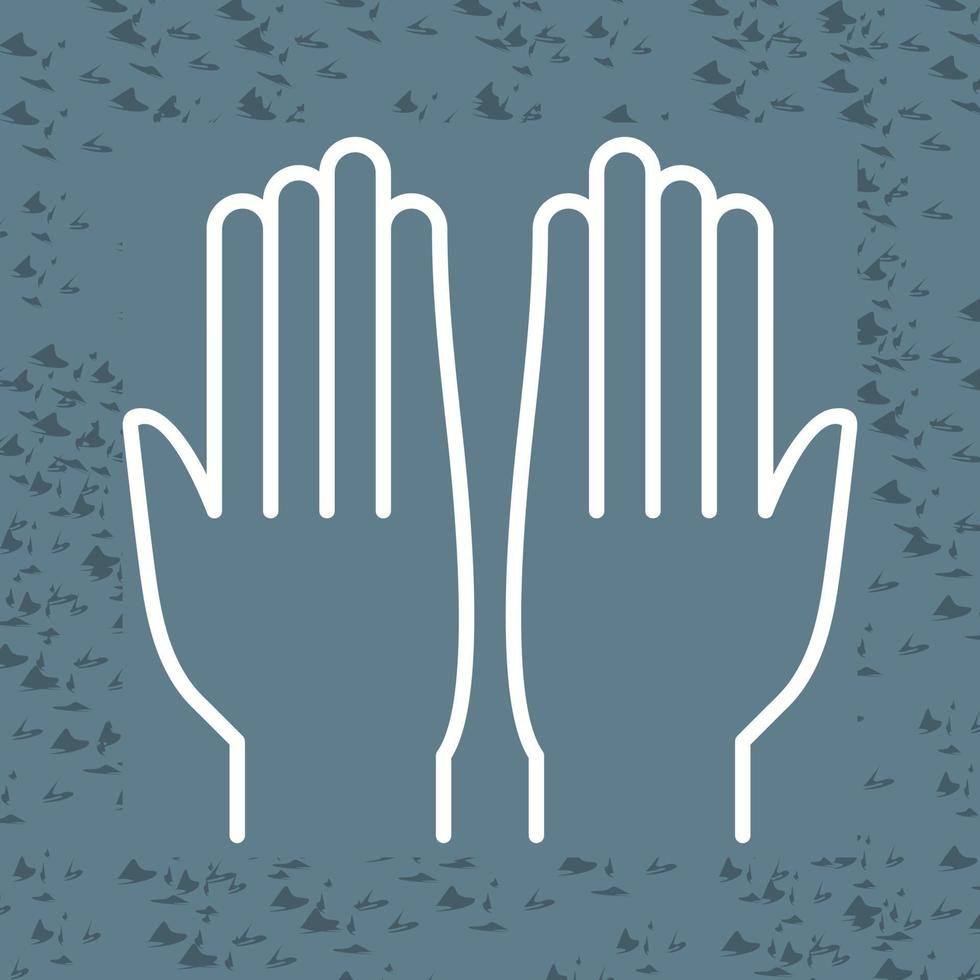 Praying Hands Vector Icon